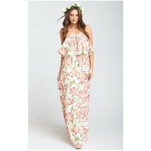Show Me Your Mumu Hacienda Floral Maxi Dress, Lily Lady Size Large
